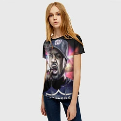 Футболка женская Ice Cube: Big boss, цвет: 3D-принт — фото 2