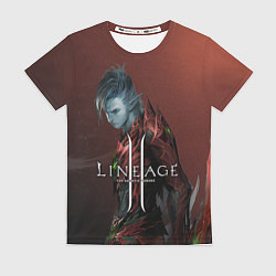 Футболка женская LineAge II 5, цвет: 3D-принт