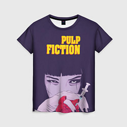 Футболка женская Pulp Fiction: Dope Heart, цвет: 3D-принт