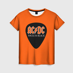 Футболка женская ACDC, цвет: 3D-принт