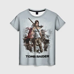 Футболка женская TOMB RAIDER, цвет: 3D-принт