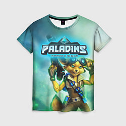 Футболка женская Paladins, цвет: 3D-принт