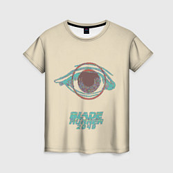 Футболка женская Blade Runner 2049: Eyes, цвет: 3D-принт