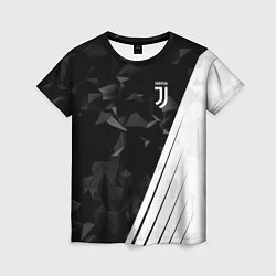 Футболка женская FC Juventus: Abstract, цвет: 3D-принт