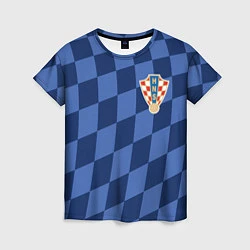 Футболка женская Сборная Хорватии, цвет: 3D-принт