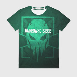 Футболка женская Rainbow Six: Green Soldier, цвет: 3D-принт