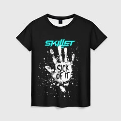 Футболка женская Skillet: Sick of it, цвет: 3D-принт