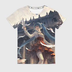 Футболка женская Vocaloid, цвет: 3D-принт