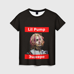 Футболка женская Lil Pump: Эщкере, цвет: 3D-принт