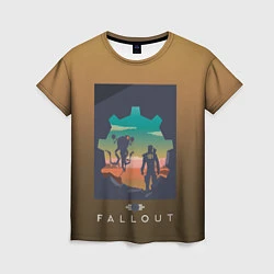 Футболка женская Fallout: 101 Soldier, цвет: 3D-принт