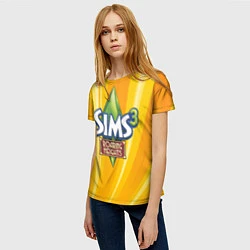 Футболка женская The Sims: Roaring Heights, цвет: 3D-принт — фото 2