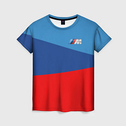 Футболка женская BMW: M Collection, цвет: 3D-принт