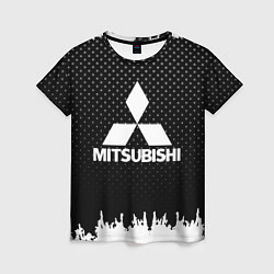 Футболка женская Mitsubishi: Black Side, цвет: 3D-принт