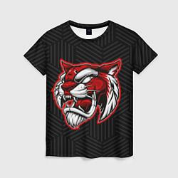 Футболка женская Red Tiger, цвет: 3D-принт