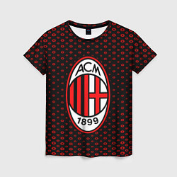 Футболка женская AC Milan 1899, цвет: 3D-принт