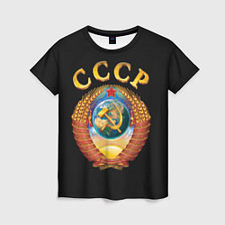 Футболка женская Советский Союз, цвет: 3D-принт