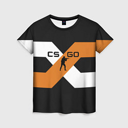 Футболка женская CS:GO X, цвет: 3D-принт