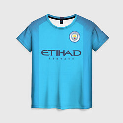 Футболка женская FC Man City: De Bruyne Home 18-19, цвет: 3D-принт