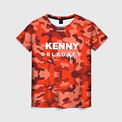 Футболка женская Kenny: Obladaet Camo, цвет: 3D-принт