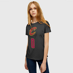 Футболка женская Cleveland Cavaliers: Kevin Love 0, цвет: 3D-принт — фото 2