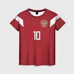 Футболка женская Smolov Home WC 2018, цвет: 3D-принт