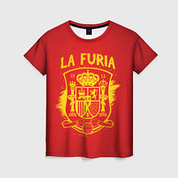 Футболка женская La Furia, цвет: 3D-принт