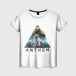 Футболка женская ANTHEM Planet, цвет: 3D-принт