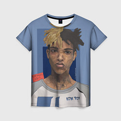 Футболка женская XXXTentacion Art, цвет: 3D-принт