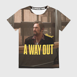Женская футболка Vincent: A Way Out