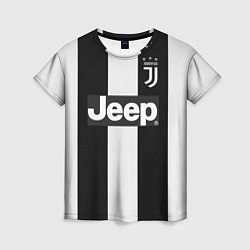 Футболка женская FC Juventus: Ronaldo Home 18-19, цвет: 3D-принт