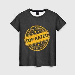 Женская футболка Senpai - Top Rated