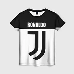 Футболка женская Ronaldo Juve, цвет: 3D-принт