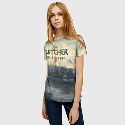 Футболка женская The Witcher 3: Wild Hunt, цвет: 3D-принт — фото 2
