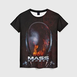 Футболка женская Mass Effect, цвет: 3D-принт