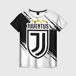 Футболка женская Juventus: 3 Stars, цвет: 3D-принт