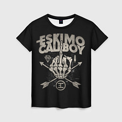 Женская футболка Eskimo Callboy: Bones