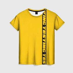 Футболка женская ASAP Rocky: Yellow Testing, цвет: 3D-принт