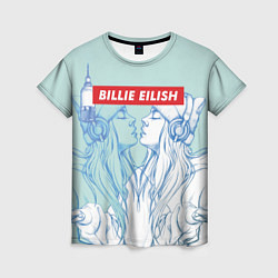 Женская футболка Billie Eilish Music
