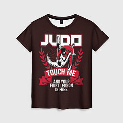 Футболка женская Judo: Touch Me, цвет: 3D-принт