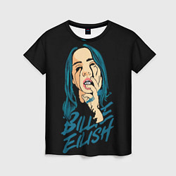 Футболка женская Billie Eilish, цвет: 3D-принт