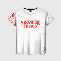 Футболка женская STRANGER THINGS, цвет: 3D-принт