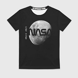 Футболка женская NASA Apollo 16, цвет: 3D-принт