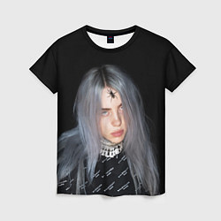 Футболка женская BILLIE EILISH с Пауком, цвет: 3D-принт