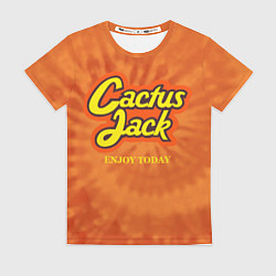 Футболка женская Cactus Jack, цвет: 3D-принт