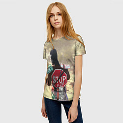 Футболка женская Fighter Rust, цвет: 3D-принт — фото 2