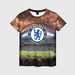 Футболка женская FC Chelsea, цвет: 3D-принт