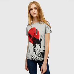 Футболка женская Kyokushinkai Karate, цвет: 3D-принт — фото 2