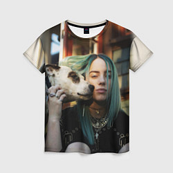 Футболка женская BILLIE EILISH, цвет: 3D-принт