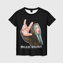 Футболка женская BILLIE EILISH, цвет: 3D-принт