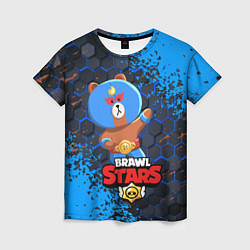 Футболка женская BRAWL STARS EL BROWN, цвет: 3D-принт